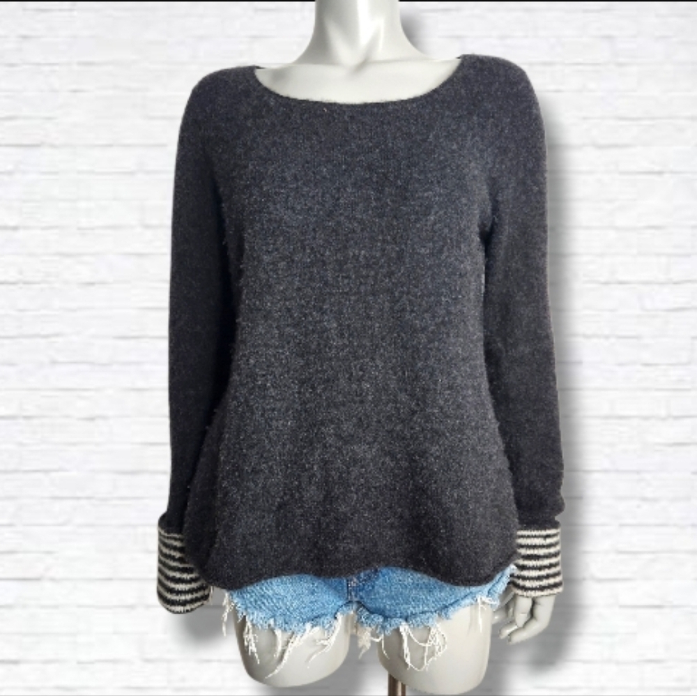 Stewart + Brown CSHMR 100% Mongolian Cashmere Scoopneck Sweater Size L